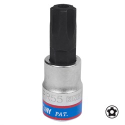 Насадка (бита) торцевая 3/8", Torx plus, IPR55, L = 50 мм KING TONY 302D55 TONY - фото 678518