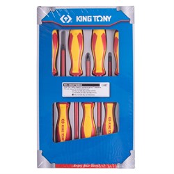 Набор отверток, диэлектрические, 7 предметов KING TONY 30607MR02 TONY - фото 678534