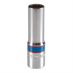 Головка торцевая глубокая двенадцатигранная 3/8", 11 мм KING TONY 323011M Tony - фото 678601
