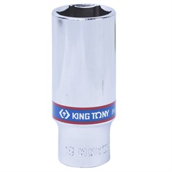 Головка торцевая глубокая шестигранная 3/8", 19 мм KING TONY 323519M TONY - фото 678627