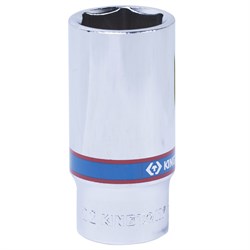 Головка торцевая глубокая шестигранная 3/8", 22 мм KING TONY 323522M TONY - фото 678629