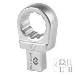Насадка накидная серии "FIT", 17 мм, 9х12 мм KING TONY 34502117M TONY - фото 679147
