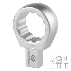 Насадка накидная серии "FIT", 22 мм, 9х12 мм KING TONY 34502122M TONY - фото 679151