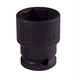 Головка торцевая ударная шестигранная 3/8", 18 мм KING TONY 353518M TONY - фото 679289