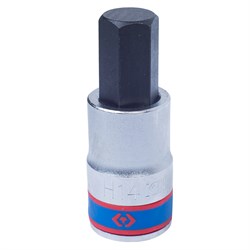 Насадка (бита) торцевая 1/2", Hex, 14 мм, L = 60 мм KING TONY 402514 TONY - фото 679529