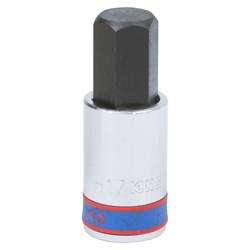 Насадка (бита) торцевая 1/2", Hex, 17 мм, L = 66 мм KING TONY 402517 TONY - фото 679530