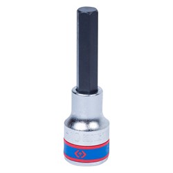 Насадка (бита) торцевая 1/2", Hex, 10 мм, L = 80 мм KING TONY 403510 TONY - фото 679586