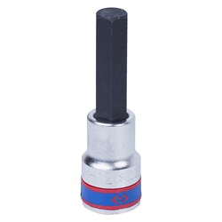 Насадка (бита) торцевая 1/2", Hex, 12 мм, L = 80 мм KING TONY 403512 TONY - фото 679588