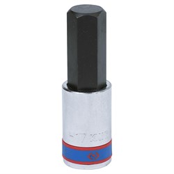 Насадка (бита) торцевая 1/2", Hex, 17 мм, L = 80 мм KING TONY 403517 TONY - фото 679590