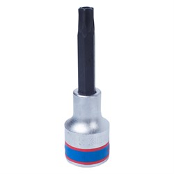 Насадка (бита) торцевая 1/2", Torx, T45, L = 80 мм, с отверстием KING TONY 403745 TONY - фото 679608