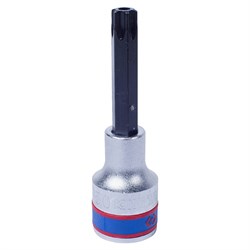 Насадка (бита) торцевая 1/2", Torx, T50, L = 80 мм, с отверстием KING TONY 403750 TONY - фото 679609