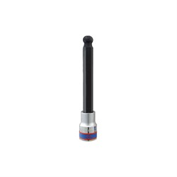 Насадка (бита) торцевая 1/2", Hex, 6 мм, L = 140 мм, с шаровым окончанием KING TONY 40D006 TONY - фото 679641
