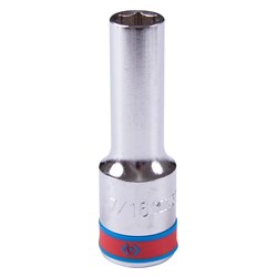 Головка торцевая глубокая шестигранная 1/2", 7/16", дюймовая KING TONY 423514S TONY - фото 679743