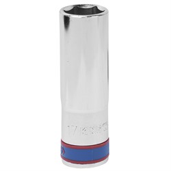 Головка торцевая глубокая шестигранная 1/2", 17 мм KING TONY 423517M TONY - фото 679747