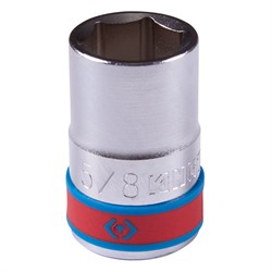 Головка торцевая стандартная шестигранная 1/2", 5/8", дюймовая KING TONY 433520S TONY - фото 679924