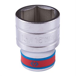 Головка торцевая стандартная шестигранная 1/2", 15/16", дюймовая KING TONY 433530S TONY - фото 679940