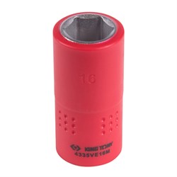 Головка торцевая диэлектрическая шестигранная 1/2", 16 мм KING TONY 4335VE16M TONY - фото 679960