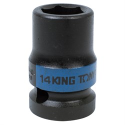 Головка торцевая ударная шестигранная 1/2", 14 мм KING TONY 453514M TONY - фото 680141