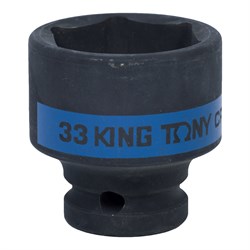 Головка торцевая ударная шестигранная 1/2", 33 мм KING TONY 453533M TONY - фото 680160