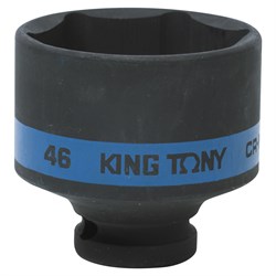 Головка торцевая ударная шестигранная 1/2", 46 мм KING TONY 453546M TONY - фото 680168