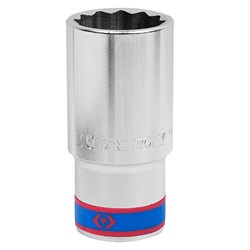 Головка торцевая глубокая двенадцатигранная 3/4", 30 мм KING TONY 623030M TONY - фото 680460