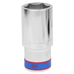 Головка торцевая глубокая шестигранная 3/4", 32 мм KING TONY 623532M TONY - фото 680487