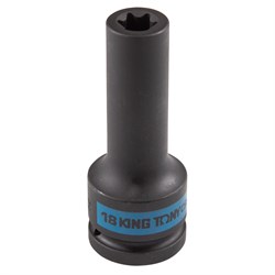 Головка торцевая ударная глубокая TORX Е-стандарт 3/4", E18, L = 110 мм KING TONY 647518M TONY - фото 680721