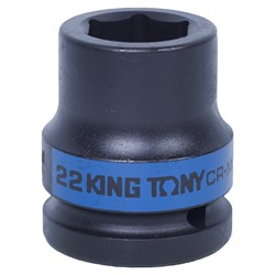 Головка торцевая ударная шестигранная 3/4", 22 мм KING TONY 653522M TONY - фото 680791