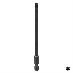Вставка (бита) торцевая 1/4", Torx, Т20, 110 мм, для шуруповерта KING TONY 711120T TONY - фото 681126