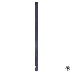 Вставка (бита) торцевая 1/4", Torx, Т30, 150 мм, для шуруповерта KING TONY 711530T Tony - фото 681150