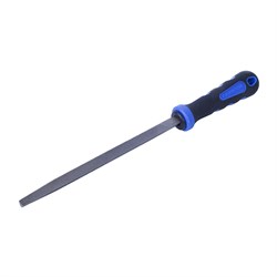 Напильник 250 мм, с рукояткой, треугольного сечения KING TONY 75402-10G Tony - фото 681268
