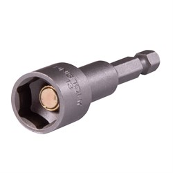 Головка для шуруповерта шестигранная 1/4", 13 мм, L = 65 мм, магнитная KING TONY 7616513M TONY - фото 681308