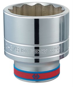 Торцевая 12-гранная головка King Tony дюймовая 1"DR,  3-1/8" 8330A0S - фото 681550