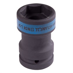 Головка торцевая ударная 1", Square 19 мм х Hex 41 мм, футорочная KING TONY 85451941M TONY - фото 681795