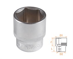 Головка торцевая стандартная шестигранная 1/2", 30 мм AFFIX AF00040030 AF00040030 - фото 682425