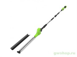 Кусторез штанговый аккумуляторный G-24 24V GREENWORKS G24PH511 без АКБ и ЗУ Greenworks 2301907 - фото 684641