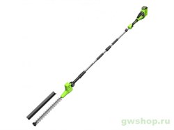 Кусторез штанговый аккумуляторный GREENWORKS 40V G40PH511 без АКБ и ЗУ Greenworks 2302007 - фото 684647