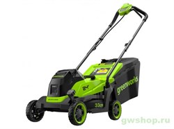Газонокосилка аккумуляторная GREENWORKS 24V GD24LM331 без АКБ и ЗУ Greenworks 2520607 - фото 685166