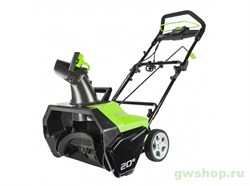 Снегоуборщик электрический 51 см GREENWORKS 1800W GES13 Greenworks 2600507 - фото 685197