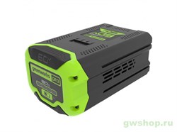 Аккумулятор GREENWORKS G60B8, 60V, 8 Ач Greenworks 2954507 - фото 685541