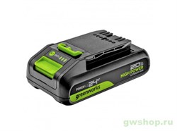 Аккумулятор 2 Ah Greenworks High Power 24V G24HP2 2957707 Greenworks 2957707 - фото 685559