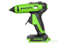 Аккумуляторный пистолет клеевой  Greenworks G24GLG, 24V, без АКБ и ЗУ Greenworks 3502207 - фото 685704