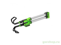 Подкапотный LED-прожектор аккумуляторный (1200 Лм) Greenworks 24V G24UHL, без АКБ и ЗУ Greenworks 3503607 - фото 685736