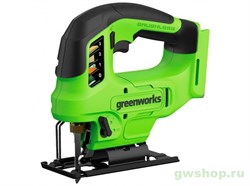 Лобзик аккумуляторный бесщеточный Greenworks GD24JS90 Greenworks 3601707 - фото 685782