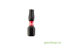 Биты для шуруповерта Milwaukee Shockwave Impact Duty TX25 х 25 мм (25шт) Greenworks 4932430880 - фото 686546