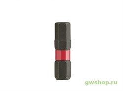 Биты для шуруповерта Shockwave Impact Duty  Hex 6 мм X 25 мм Greenworks 4932430897 - фото 686563