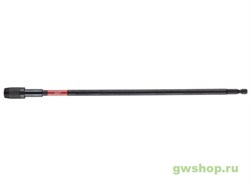 Держатель Milwaukee для бит с фиксатором 305мм хвостовик - HEX 1/4" (1шт) Greenworks 4932471825 - фото 686575