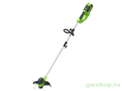 Триммер аккумуляторный G-MAX 40V GREENWORKS G40LT30 с АКБ 5 Ач и ЗУ Greenworks 2101507K5 - фото 687012