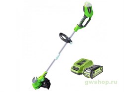 Триммер аккумуляторный G-MAX 40V GREENWORKS GD40LT30K2 Greenworks 21107VA - фото 687274