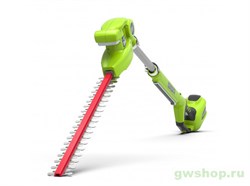 Кусторез телескопический аккумуляторный G-MAX 40V GREENWORKS G40PH51 Greenworks 22147T - фото 687317